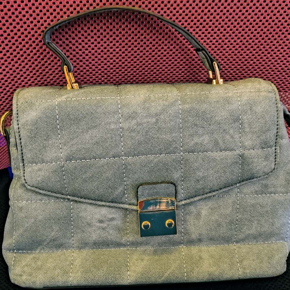 Chic Light Blue HeSatchel
